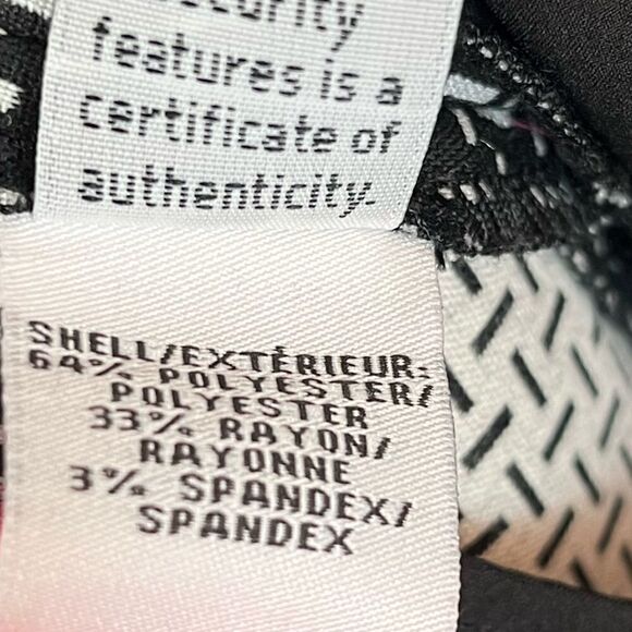 NWT Diane Von Furstenberg Women’s Black And Ivory Geoprint Pants, Size 6, NWT - Picture 11 of 11